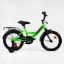 Велосипед 16" дюймів 2-х колісний "CORSO" MAXIS CL-16501 ручне гальмо, дзвіночок, сидіння з ручкою, додаткові колеса, ЗІБРАНИЙ НА 75%, в коробці