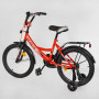 Велосипед 18" дюймов 2-х колёсный "CORSO" MAXIS-18040 (1) ручной тормоз, звоночек, доп. колеса, СОБРАННЫЙ НА 75% в коробке