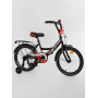Велосипед 18" дюймів 2-х колісний "CORSO" MAXIS CL-18670 ручне гальмо, дзвіночок, додаткові колеса, ЗІБРАНИЙ НА 75%, в коробці