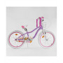 Велосипед 20" дюймов 2-х кол. "CORSO Sweety" SW-20714 / 207140 (1) ФИОЛЕТОВЫЙ, алюминиевая рама 11’’, ручной тормоз, украшения, собран на 75%