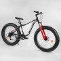 Велосипед Спортивный CORSO «Avalon» 26" дюймов 21085 (1) ФЭТБАЙК, рама алюминиевая, оборудование Shimano 7 скоростей, собран на 75%