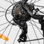 Велосипед Спортивный CORSO «FIARO» 27.5" дюймов 13658 (1) цвет КРАСНЫЙ, рама алюминиевая, оборудование Shimano 21 скорость, собран на 75% Подробнее: (36758-04)