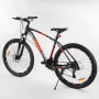 Велосипед Спортивный CORSO «FIARO» 27.5" дюймов 62935 (1) цвет ОРАНЖЕВЫЙ, рама алюминиевая, оборудование Shimano 21 скорость, собран на 75% (36760-04)
