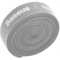 Органайзер для кабеля Baseus Colourful Circle Velcro Strap 3м Gray (ACMGT-F0G)