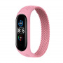 Ремінець BeCover Elastic Nylon Style для Xiaomi Mi Smart Band 5/Mi Smart Band 6 Size L Pink (706163) (25720-03)