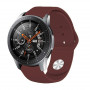 Силіконовий ремінець BeCover для Samsung Galaxy Watch 42mm/Watch Active/Active 2 40/44mm/Watch 3 41mm/Gear S2 Classic/Gear Sport Dark Red (706169) (25760-03)