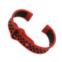 Ремінець BeCover Nike Style для Amazfit Stratos 1/2/2S/3/GTR 2/GTR 47mm/GTR Lite 47mm/Nexo/Pace Red-Black (705817)