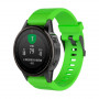 Ремінець для Garmin QuickFit 20 Dots Silicone Band Green (QF20-STSB-GRN) (27981-03)