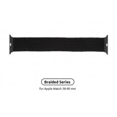 Ремінець Armorstandart Braided Solo Loop для Apple Watch 38mm/40mm/41mm Charcoal Size 2 (120 mm) (ARM58060)