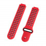 Ремінець для Garmin Universal 16 Nike-style Silicone Band Red/Black (U16-NSSB-RDBK) (27992-03)