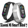 Ремінець BeCover Metal для Xiaomi Mi Smart Band 7 Black (707493) (28703-03)