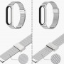 Ремінець BeCover Metal для Xiaomi Mi Smart Band 7 Black (707493) (28703-03)