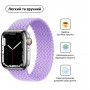 Ремінець Armorstandart Braided Solo Loop для Apple Watch 42mm/44mm/45mm/49mm Lavender Grey Size 8 (160 mm) (ARM64911) (33243-03)