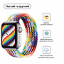 Ремінець Armorstandart Braided Solo Loop для Apple Watch 38mm/40mm/41mm Pride Edition Size 4 (132 mm) (ARM64934) (33284-03)