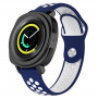 Ремінець BeCover Nike Style для Amazfit Stratos 1/2/2S/3/GTR 2/GTR 47mm/GTR Lite 47mm/Nexo/Pace Blue-White (705815) (25134-03)