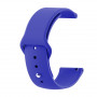 Силіконовий ремінець BeCover для Samsung Galaxy Watch 46mm/Watch 3 45mm/Gear S3 Classic/Gear S3 Frontier Dark-Blue (706314) (25785-03)
