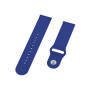 Силіконовий ремінець BeCover для Samsung Galaxy Watch 46mm/Watch 3 45mm/Gear S3 Classic/Gear S3 Frontier Dark-Blue (706314) (25785-03)