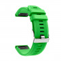 Ремінець для Garmin QuickFit 22 Dots Silicone Band Green (QF22-DTSB-GRN) (27985-03)