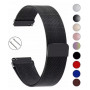 Ремінець BeCover Milanese Style для Xiaomi Amazfit Bip (20mm) Lite/Bip S Lite/GTR 42mm/GTS/TicWatch S2/TicWatch E/GTS 3/GTS 2 mini Gray (707681) (28765-03)