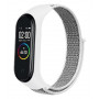 Ремінець BeCover Nylon Style для Xiaomi Mi Smart Band 7 White-Gray (707663)