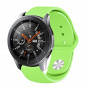 Силіконовий ремінець BeCover для Samsung Galaxy Watch 42mm/Watch Active/Active 2 40/44mm/Watch 3 41mm/Gear S2 Classic/Gear Sport Lime (706183) (25768-03)