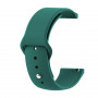 Силіконовий ремінець BeCover для Xiaomi iMi KW66/Mi Watch Color/Haylou LS01/Watch S1 Active Dark-Green (706366) (25788-03)