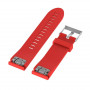 Ремінець для Garmin QuickFit 20 Smooth Silicone Band Red (QF20-SMSB-RED) (27978-03)