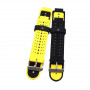 Ремінець для Garmin Universal 16 2Colors Silicone Band Yellow/Black (U16-2CLR-YLBK) (27988-03)