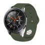 Силіконовий ремінець BeCover для Samsung Galaxy Watch 42mm/Watch Active/Active 2 40/44mm/Watch 3 41mm/Gear S2 Classic/Gear Sport Khaki (706184)