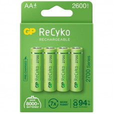 Акумулятори GP Batteries AA 2600mAh NiMh 4шт ReCyko+