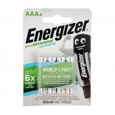 Акумулятори Energizer Recharge Extreme AAA/HR03 LSD Ni-MH 800 mAh BL 4шт