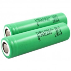 Акумулятор Samsung 18650 Li-Ion 2500 mAh Green