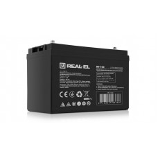Акумуляторна батарея REAL-EL 12V 100AH (EL122200001) AGM