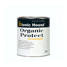 Антисептик для дерева ORGANIC PROTECT OIL Bionic-House 2,8л Бесцветный