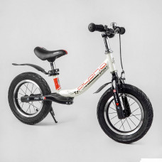 Велобіг Corso "Alpha Sport" 57200 сталева рама, надувні колеса 12", ручне гальмо, підніжка, крила, дзвіночок, в коробці