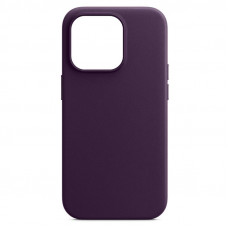 Чохол-накладка Armorstandart Fake Leather для Apple iPhone 14 Pro Dark Cherry (ARM64398)