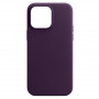 Чохол-накладка Armorstandart Fake Leather для Apple iPhone 14 Pro Max Dark Cherry (ARM64401) (32400-03)