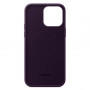 Чохол-накладка Armorstandart Fake Leather для Apple iPhone 14 Pro Max Dark Cherry (ARM64401) (32400-03)