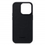 Чохол-накладка Armorstandart Fake Leather для Apple iPhone 14 Pro Black (ARM64397) (32391-03)