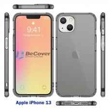 Чохол-накладка BeCover Anti-Shock для Apple iPhone 13 Grey (707346)