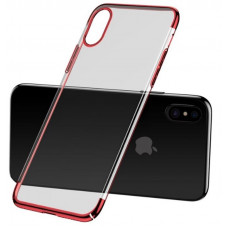 Чохол-накладка Baseus Glitter для Apple iPhone X Red (WIAPIPHX-DW09)