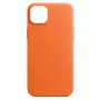 Чохол-накладка Armorstandart Fake Leather для Apple iPhone 14 Plus Golden Brown (ARM64459) (32394-03)