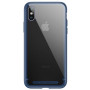 Чохол-накладка Baseus See-through Glass для Apple iPhone X Blue (WIAPIPHX-YS03) (22354-03)