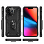 Чохол-накладка BeCover Military для Apple iPhone 13 Pro Black (707104) (27245-03)