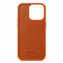 Чохол-накладка Armorstandart Fake Leather для Apple iPhone 14 Pro Golden Brown (ARM64461) (32389-03)