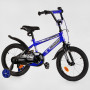 Велосипед 16" дюймов 2-х колёсный "CORSO" STRIKER EX - 16007 (1) ручной тормоз, звоночек, доп. колеса, СОБРАННЫЙ НА 75% (36736-04)