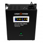 Джерело безперебійного живлення LogicPower LPA-W-PSW-500VA (350Вт)2A/5A/10A, Lin.int., AVR, 1 x евро, LCD, металл, з правильною синусоїдою 12V, настінний (22623-03)