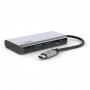 Док-станція USB-C Belkin 4in1 Multiport Dock Gray (AVC006BTSGY) (26226-03)