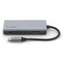 Док-станція USB-C Belkin 4in1 Multiport Dock Gray (AVC006BTSGY) (26226-03)