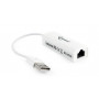 Адаптер Gembird (NIC-U2-02) USB - Fast Ethernet, білий (21620-03)